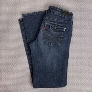 Levis 545 Jeans Sz 4 Low Rise Boot Cut Denim Dark